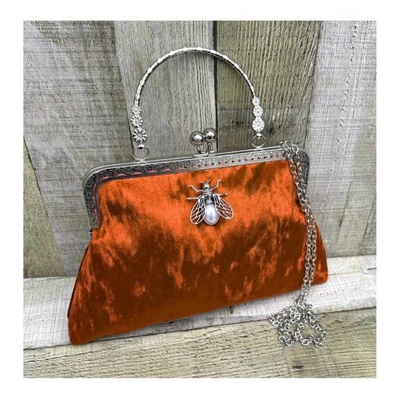 Pochette Borse da Borsa a tracolla arancione