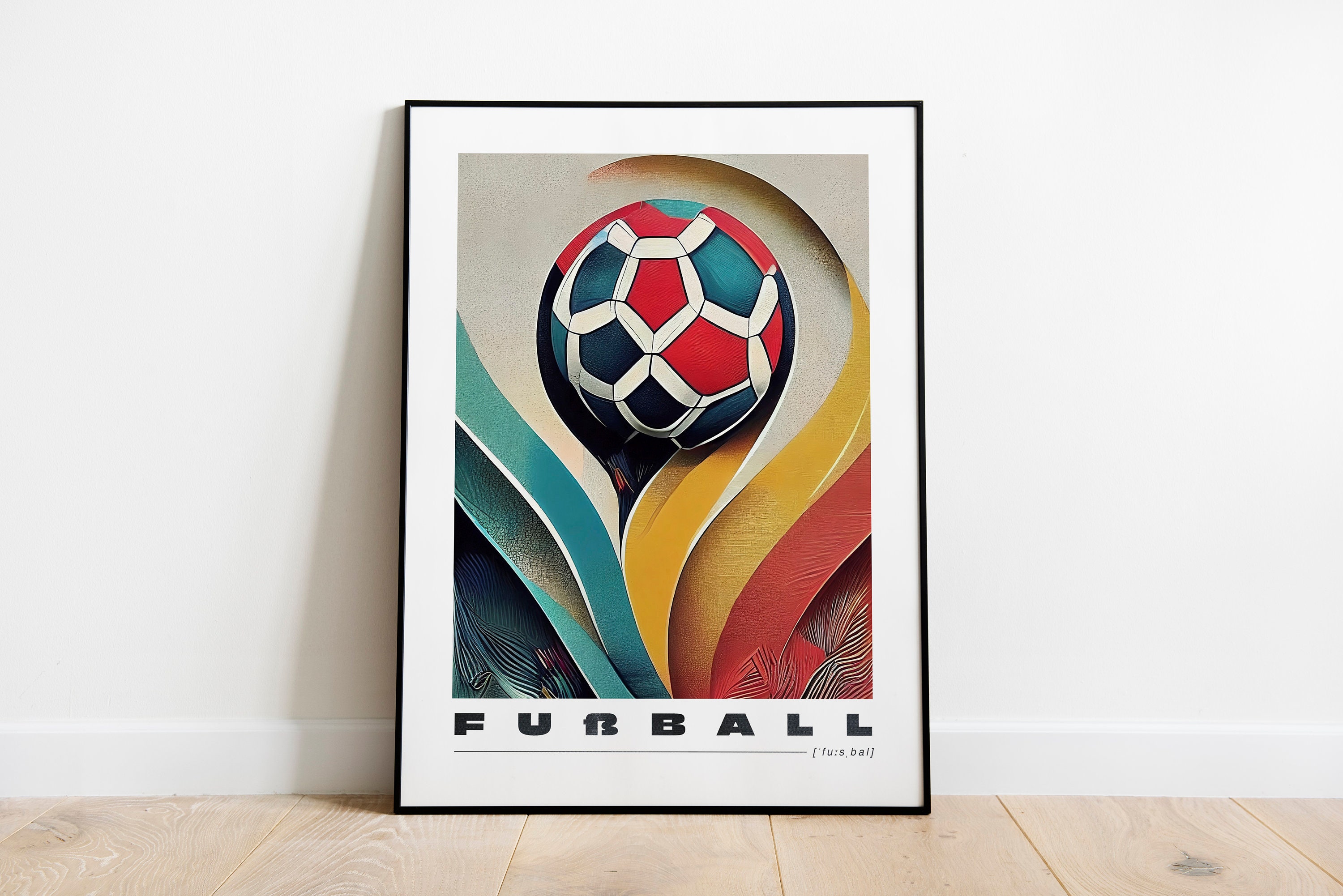 Fußball poster