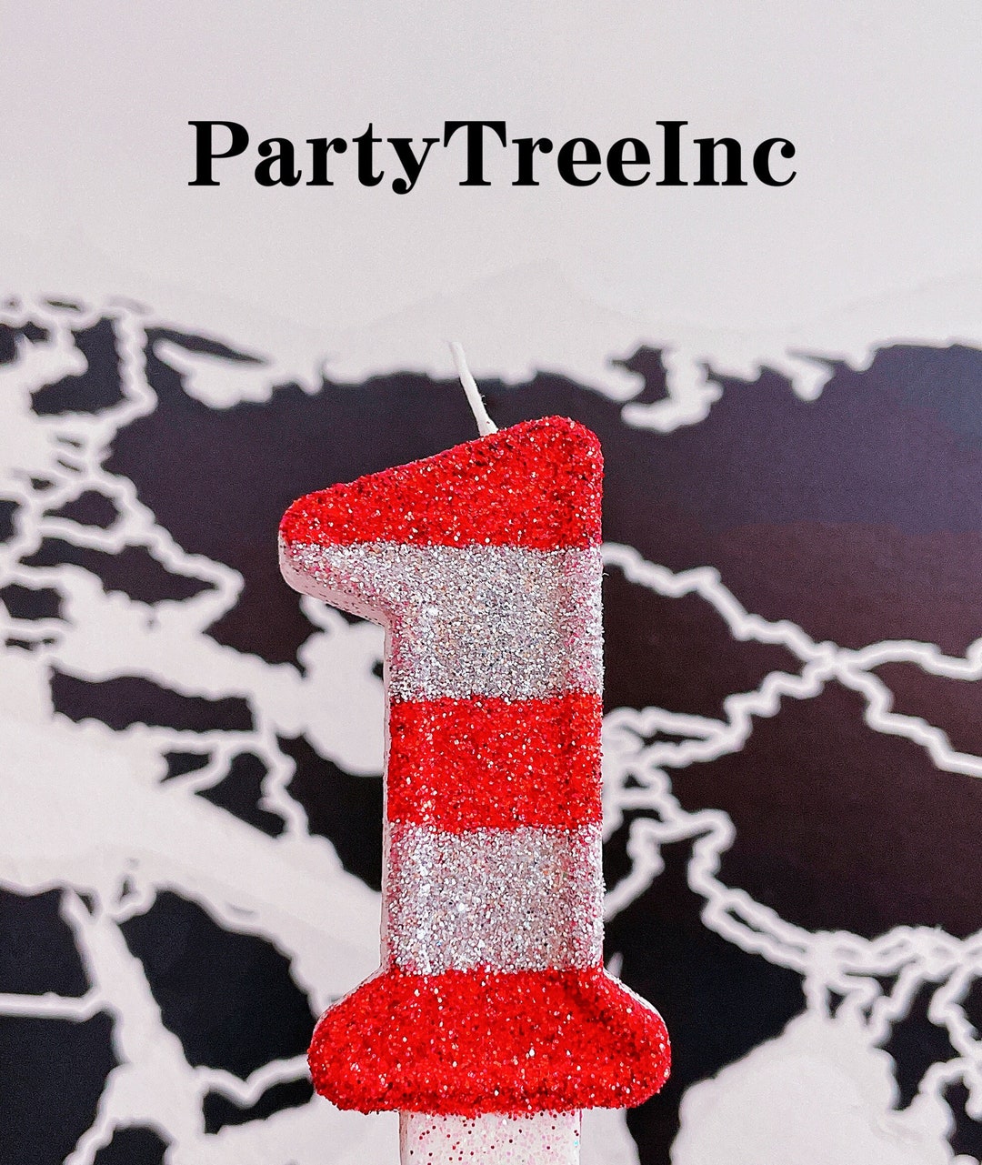 Birthday Candle ,1st Birthday Party , Cake Candle ,the Hat in the Hat