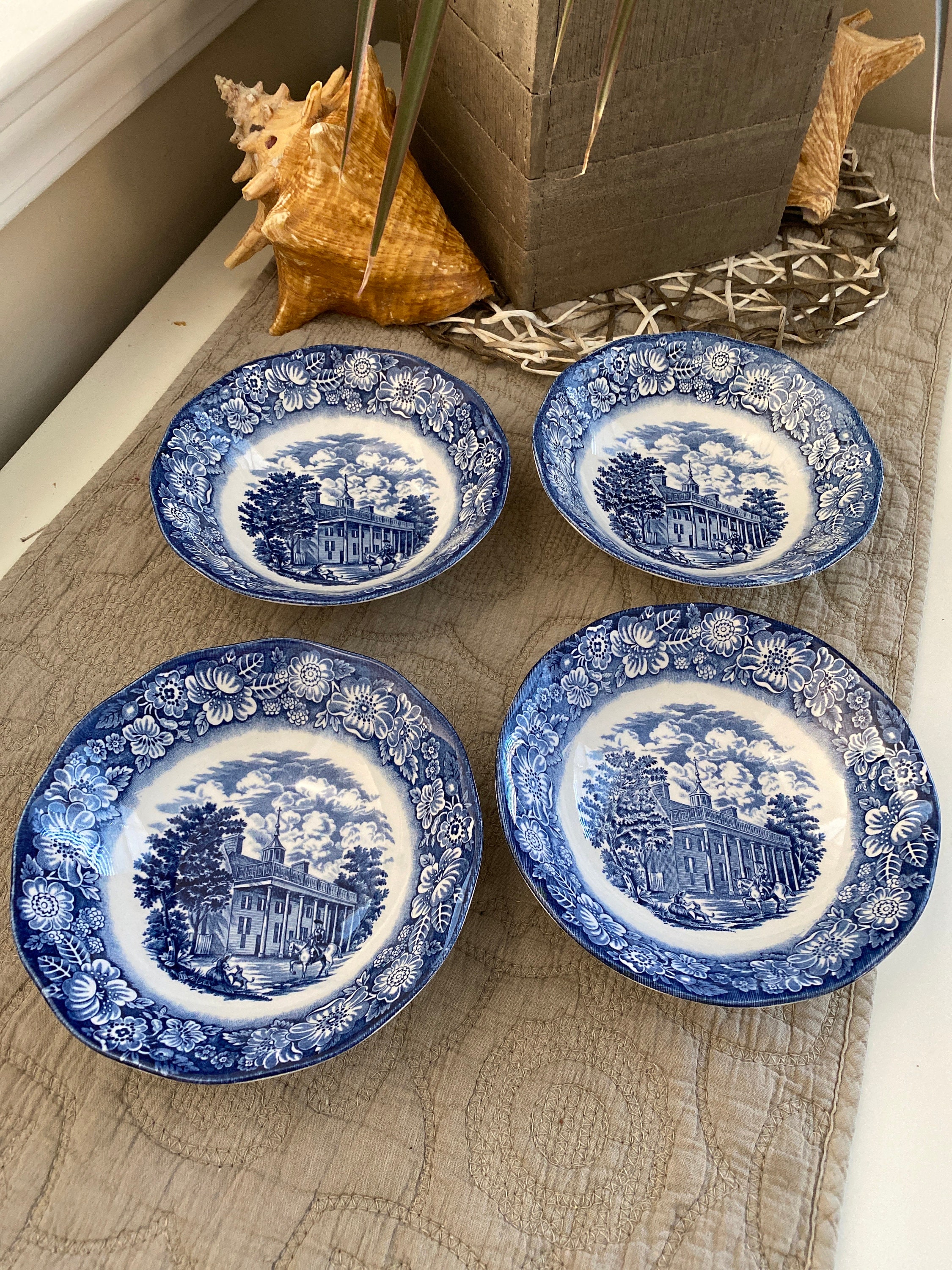 Liberty Blue China Sets - Etsy