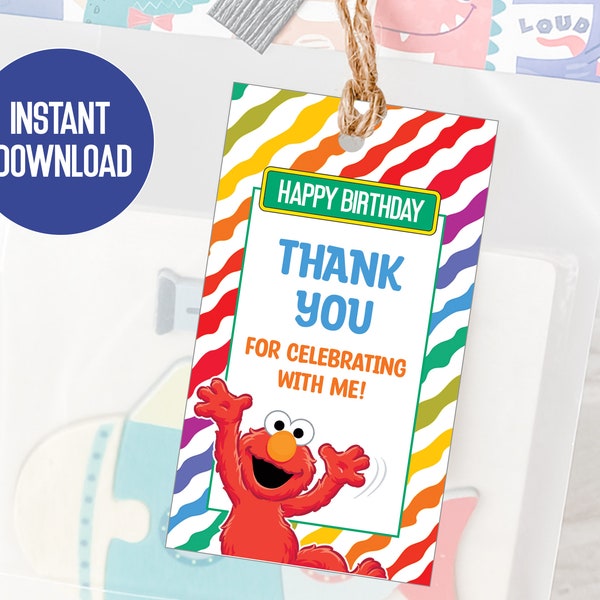Elmo Birthday Favors - Etsy