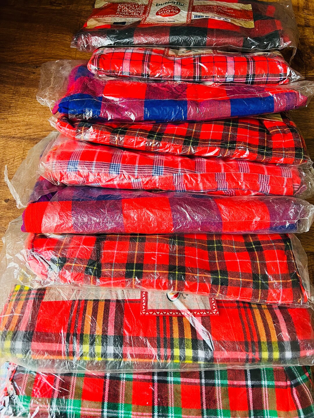 Masai Shukawrap Masai Blanket Kenyan Masai Cloth Masai Throw African Masai Shuka Gift for
