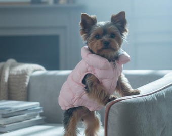 Cosy Dog Body Warmer: Fleece Autumn Jacket for Puppies and Small Pets