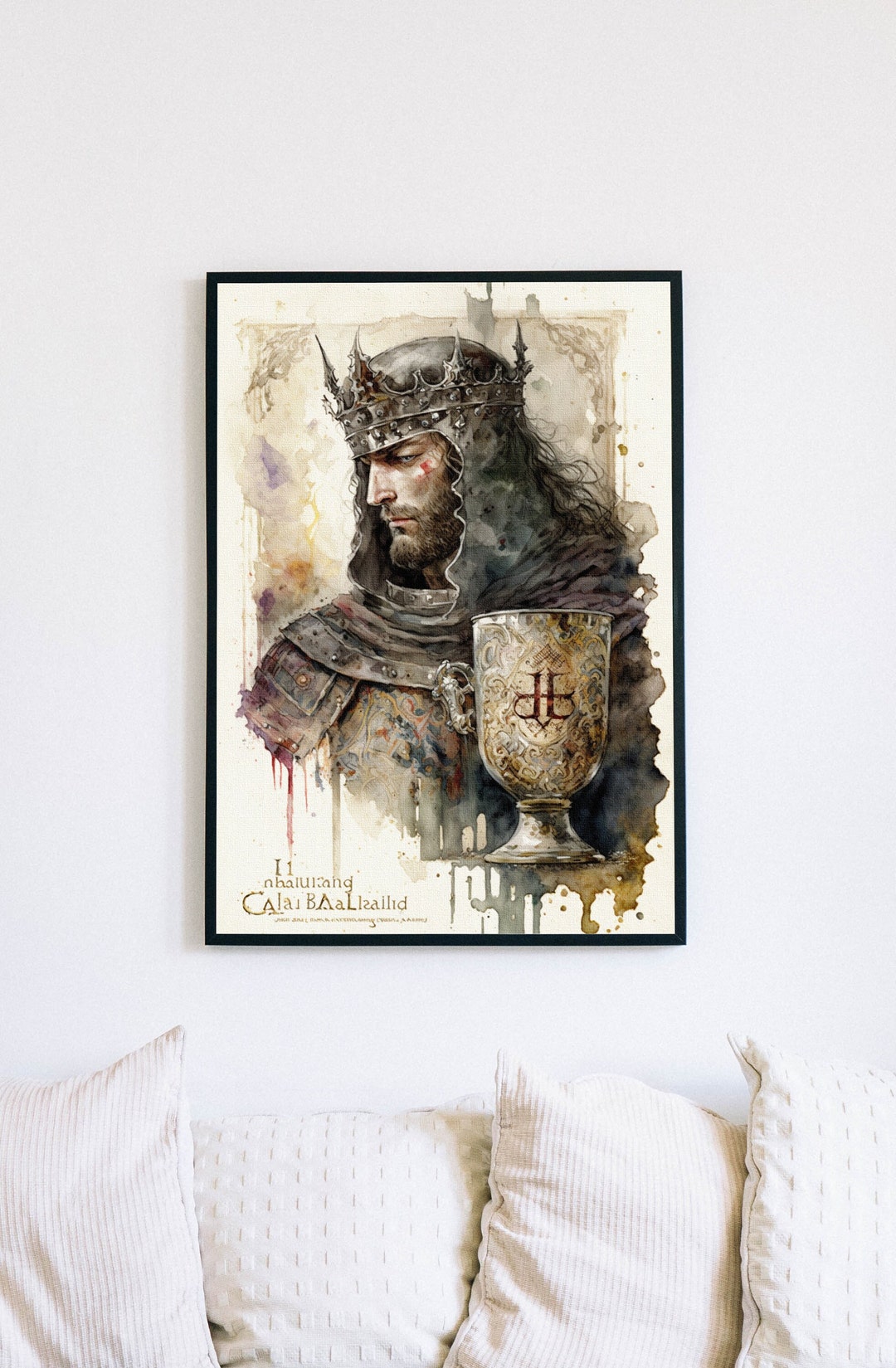 Sir Galahad Print King Arthur Legacy Sir Galahad Print Etsy