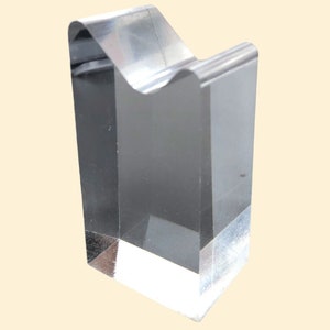 Espositore vintage Per Penna In Plexiglas, supporto per penna vintage, espositore usato, supporto penna collezione, porta penna plexiglas