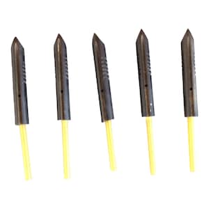 Stilografica Alimentatore in Ebanite Lotto 5 Pezzi diametro mm 5,1 Per Vacumatic, penna vintage, ricambi accessori stilografica retrò