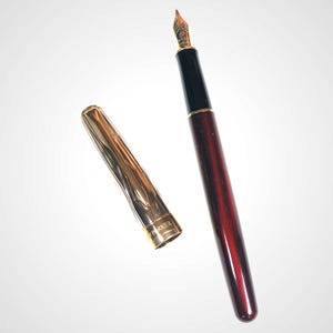 Penna Stilografica PARKER Sonnet Gold Terracotta Special Edition Nib Gold 18 Kt, penna stilografica vintage, penna retrò,  penna lusso