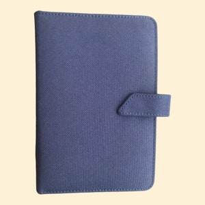 Organizator GREENWITCH Personal Agenda Made In Italy Nylon mod. Oxford Blue, kalendarz w stylu vintage, organizer do pamiętnika w stylu vintage, pamiętnik sportowy