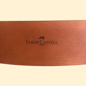 Cofanetto Box portapenna FABER CASTELL edizione speciale originale Anni 90, box legno, vintage pen box holder, custodia penna vintage retrò