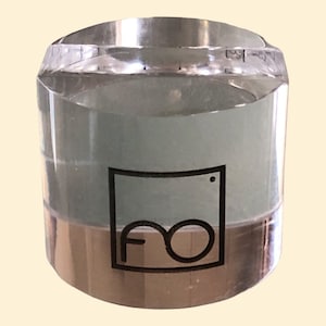 Espositore vintage Per Penna In Plexiglas, supporto per penna vintage, espositore usato, supporto penna collezione, porta penna plexiglas