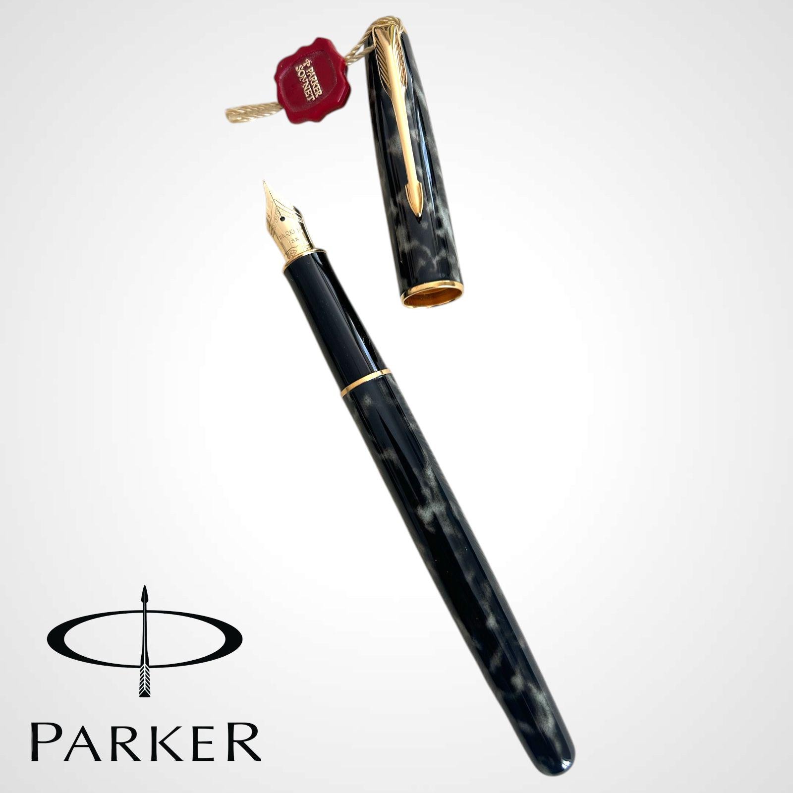 PARKER Sonnet Moonbeam Lacquer Fountain Pen, Vintage Fountain Pen