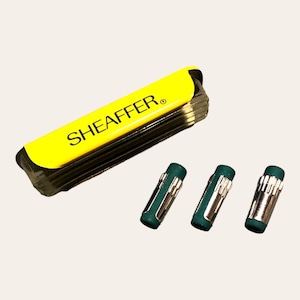 SHEAFFER Matita Ricambio Gommini Lotto 4 Confezioni Da 3 Pezzi 2 varianti Type A /D, vintage rubber, accessori matita vintage originali
