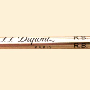 Rollerball-pen Dupont Refil Original Replacement Black Ref. 040841 (NOS) vintage penvervanging, origineel vintage schrijfaccessoire