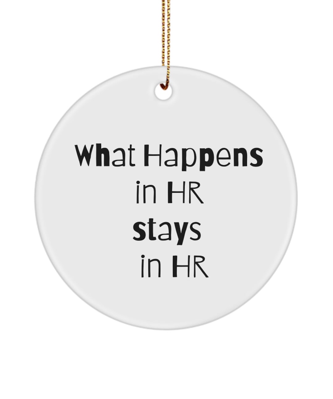 Human Resources Ornament Human Resources Appreciation Gifts Etsy