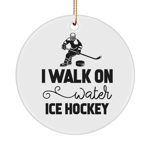 Ornement de joueur de hockey, idées de cadeaux de hockey sur glace pour l’équipe de hockey, ornement de filles de hockey, cadeau d’entraîneurs de hockey, ornement, cadeau de manager de hockey