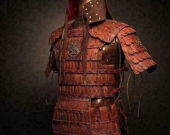 Mongol Leather FULL Body Armor Kit Tatmai armor costume for larp & cosplay-p