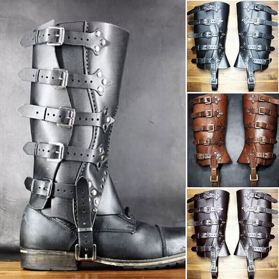 Medieval boot covers top