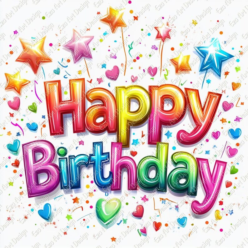 Coriandoli glitterati con scritta Happy Birthday, 30 g, per