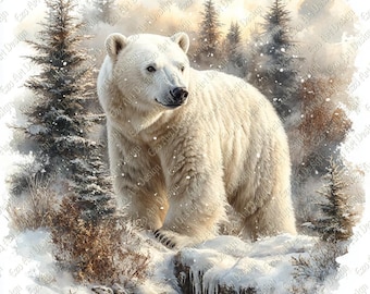 ・polar bear・１６cm・B&G. ・ Large B&G Polar Bear Figurine: Hand-painted Copenhagen Porcelain