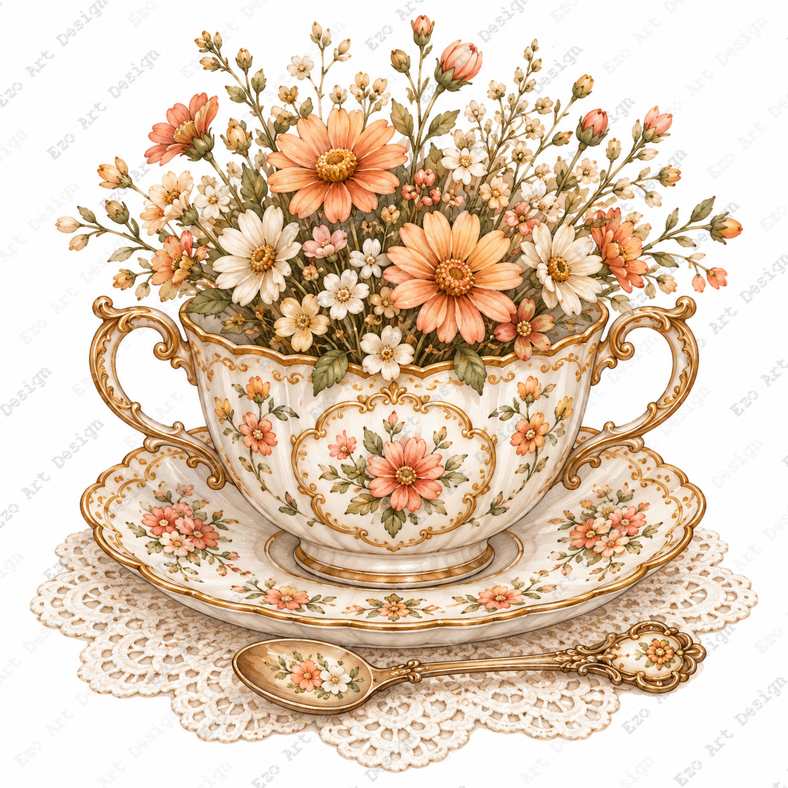 Lipton vintage tea - Etsy 日本