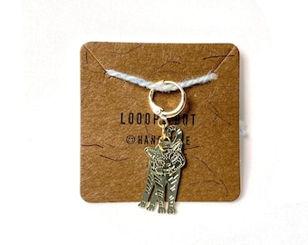Cute cat stitch marker for knitting/crochet