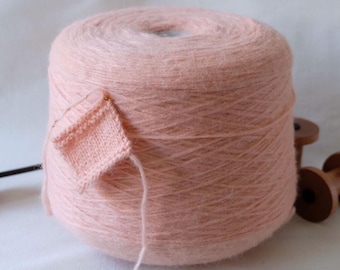 Italian Filitaly-Lab Puno Petit Soft Baby Alpaca Merino Blend Yarn 1/3.5 Sport Weight Peach Orange Pink For Hand Knitting and Crochet