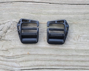 Adjustable G-Hook Buckle Set 1" Plastic Webbing Clip