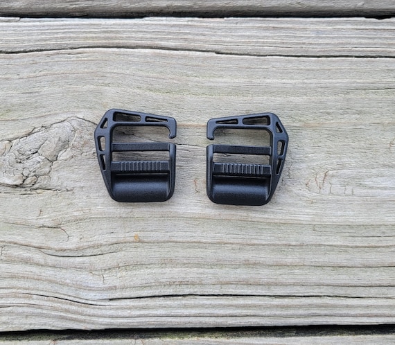 Adjustable G-Hook Buckle Set 1" Plastic Webbing Clip