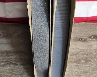 1.5" MIL-SPEC Wolf Grey Velcro Sew On Hook & Loop Nylon