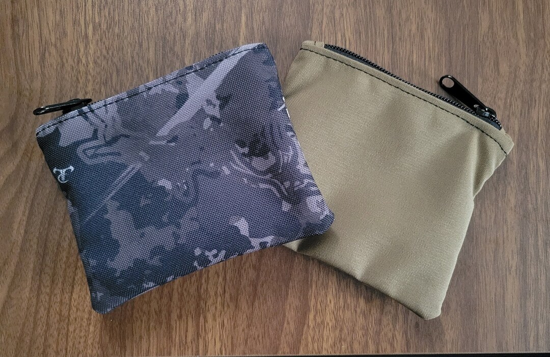 EDC Zipper Pouch 4x5 / Everyday Carry / Pocket / First Etsy