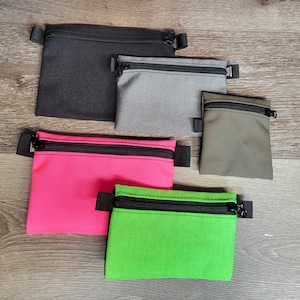 Bolsa plana con cremallera / Cordura 1000D / Transporte diario / Bolsillo / Posibilidades / Paquete