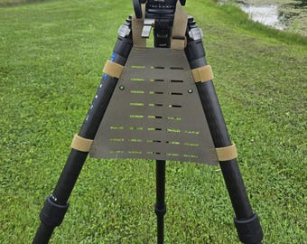 Panel organizador de trípode modular compacto Dock Lite Molle PALS / Tiro / Caza / NRL / PRS