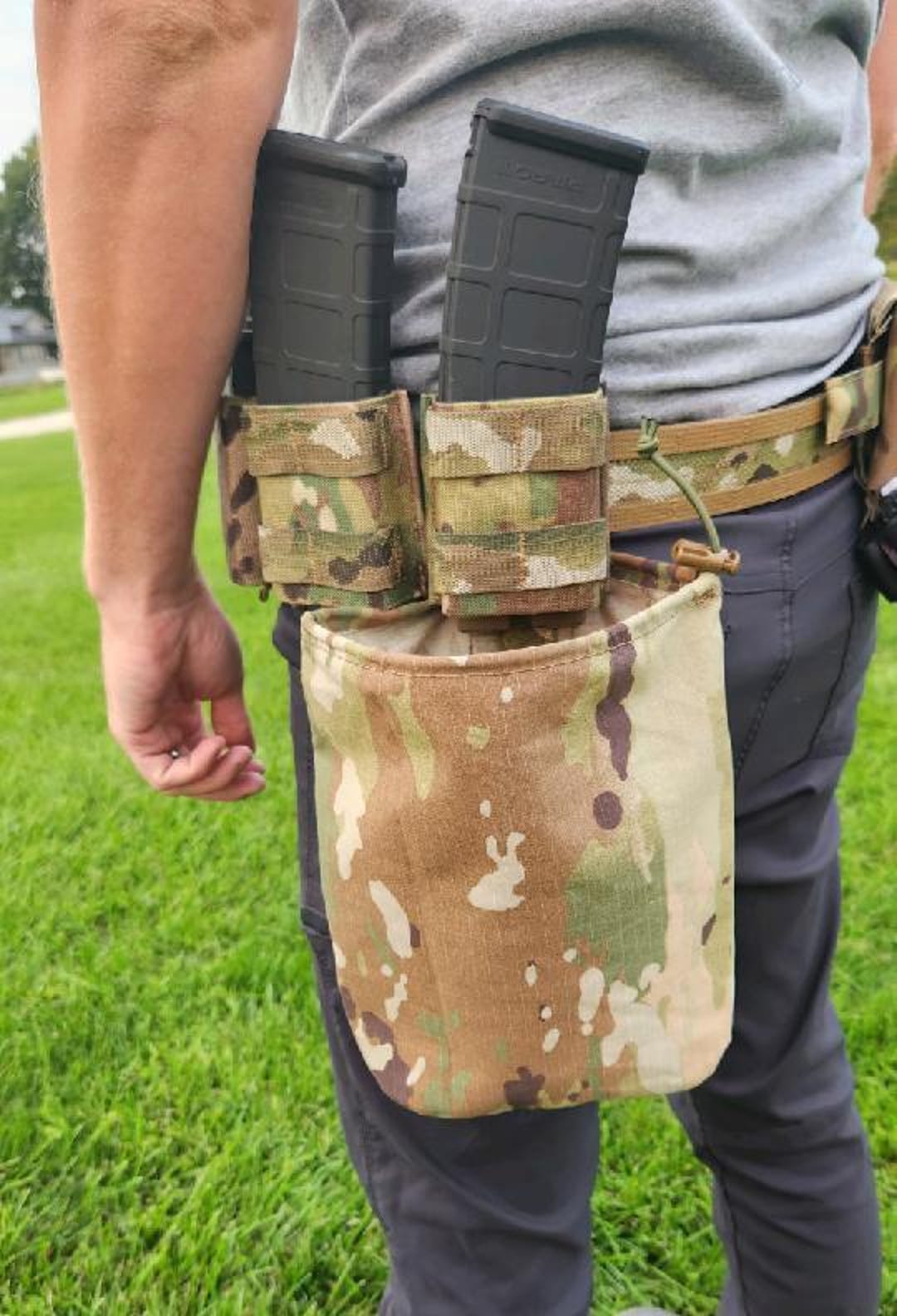 Molle / PALS Roll up Dump Pouch /multicam / Coyote / Tactical