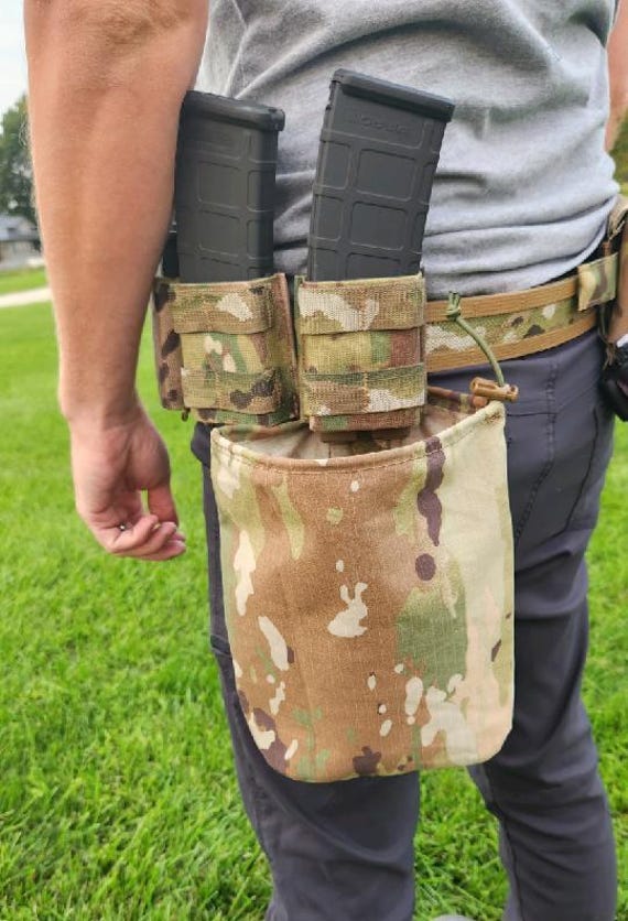 Molle / PALS Roll up Dump Pouch /multicam / Coyote / Tactical