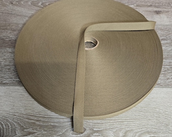 5 yards - 3/4" MIL-SPEC Nylon Webbing Coyote Brown MIL-W-17337