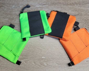 Bolsa EDC con cremallera para licencia de caza de Cordura 1000D