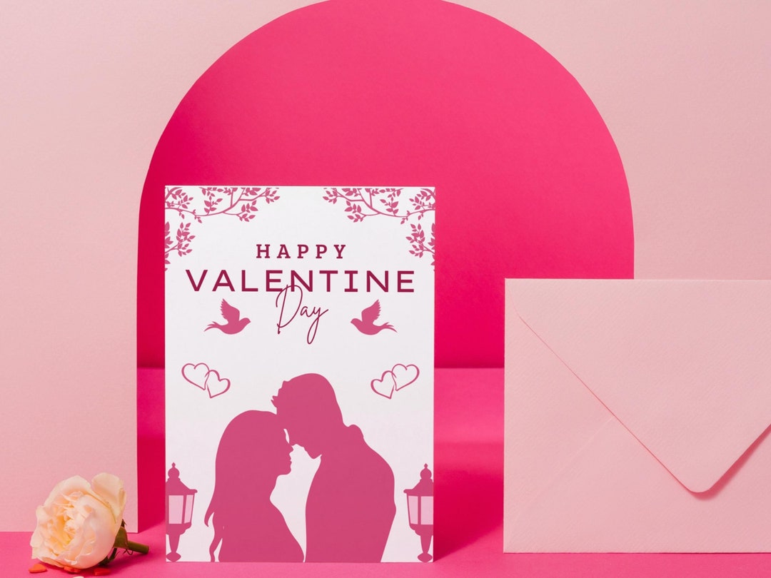 Valentines Day Card Printable Valentines Day Card For Him Her Funny Valentine Card Happy