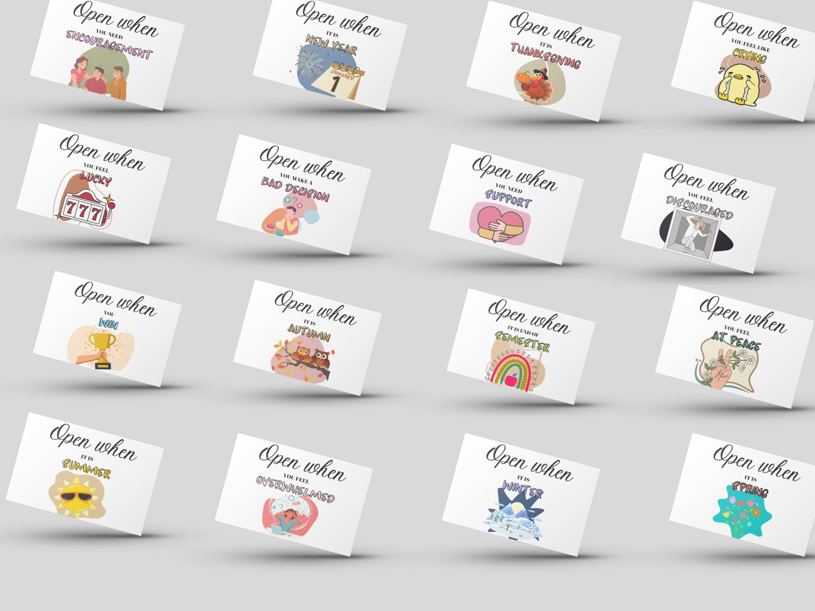 75 Situational Open When Envelope Labels for College Students ...