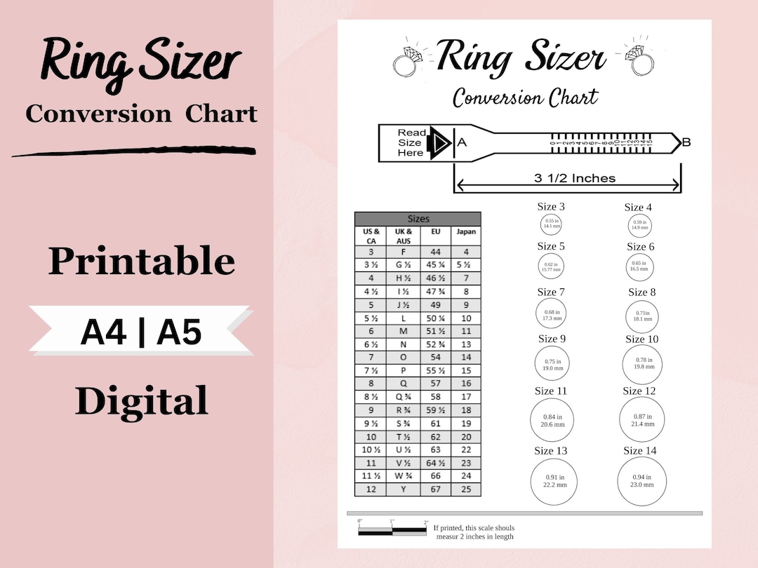 Michael Hill Actual Ring Size Guide Michael Hill H Samuel Ring