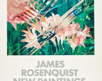 ジェームズ・ローゼンクイスト オリジナルアートポスター - 30.9インチ