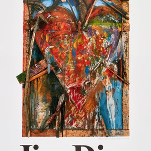 JIM DINE - Untitled (August), 2006 - original exhibition poster