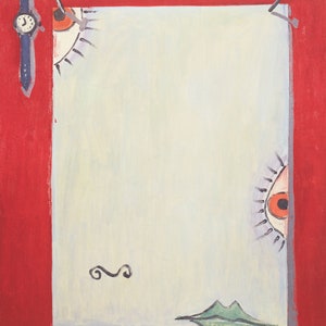 JASPER JOHNS, 1991 - manifesto originale della mostra