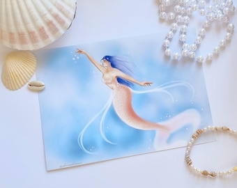 Mermaid Art Print
