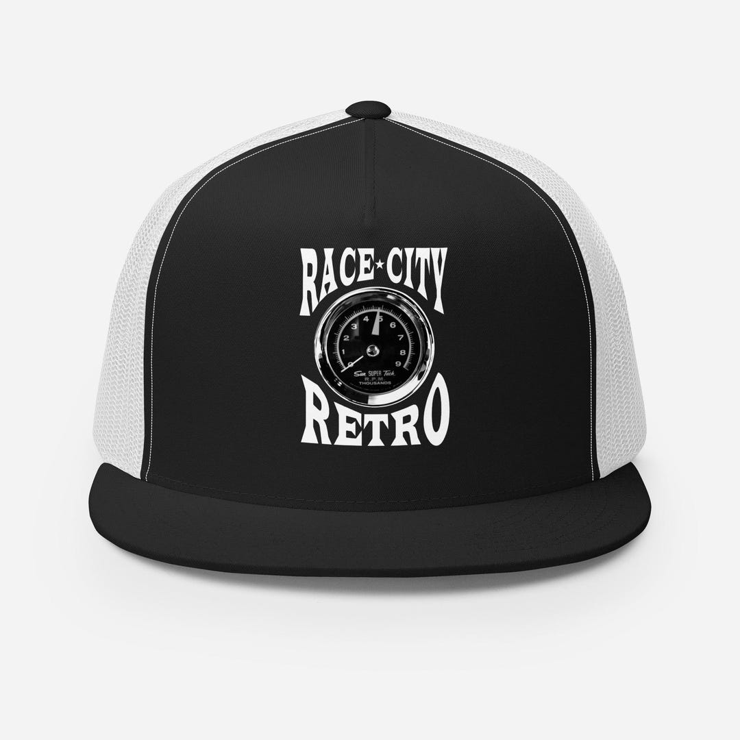 RACE CITY RETRO Super Tach Trucker Hat Cap Hot Rod Muscle Car Gasser - Etsy