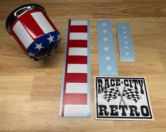 Stars & Stripes Tach Tachometer AUFKLEBER KIT