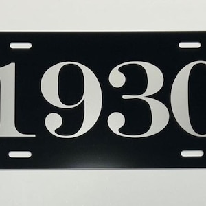 1930 license plate - Etsy 日本