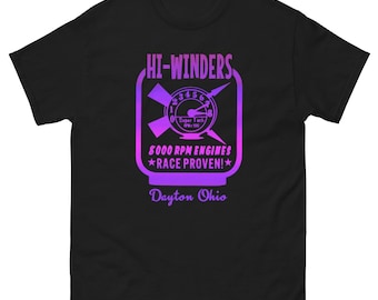 Hi-WINDERS RACE ENGINES T shirt by Race City Retro