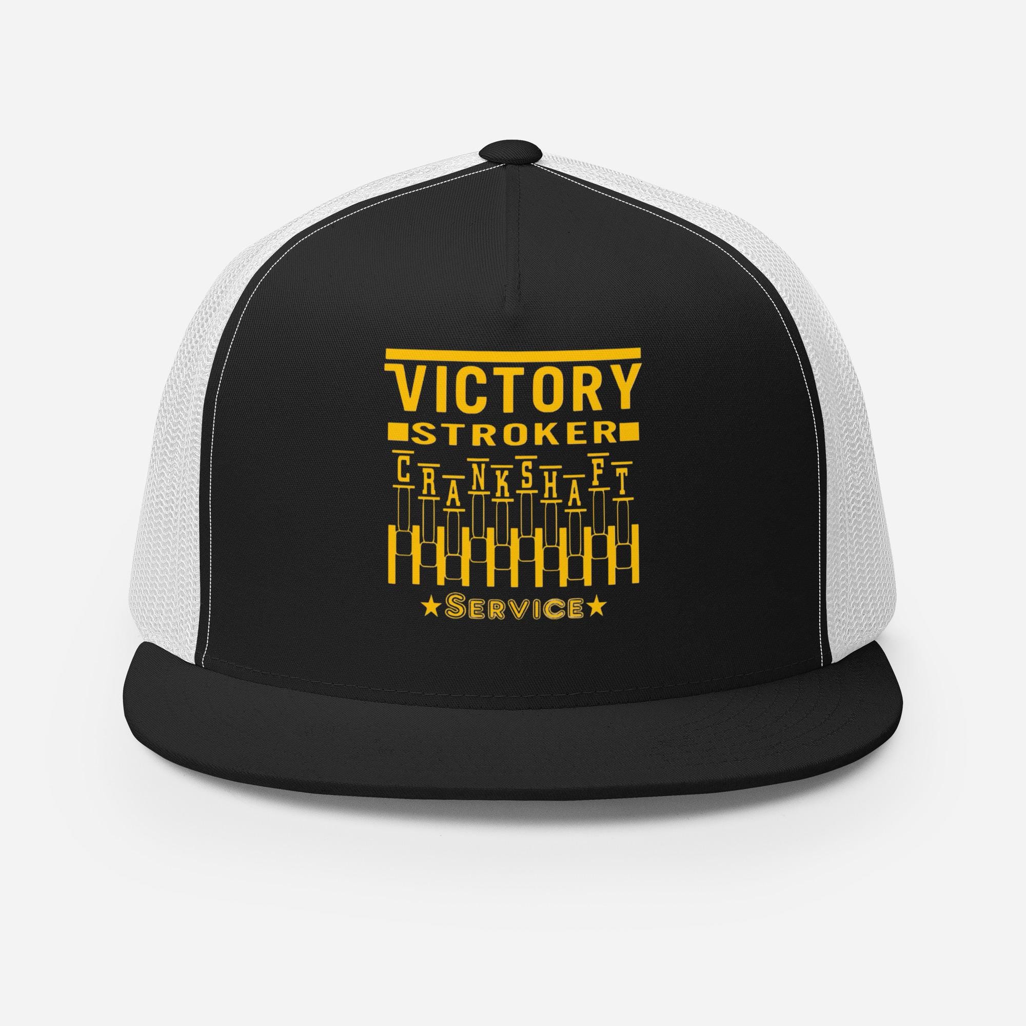 VICTORY STROKER CRANKSHAFT Service Retro Vintage Style Trucker Hat