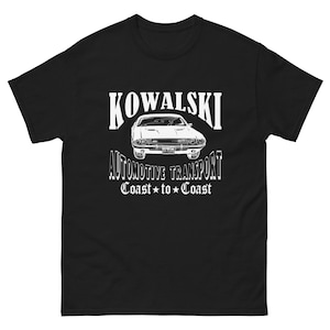 KOWALSKI AUTOMOTIVE TRANSPORT Vanishing Point T-shirt by Race City Retro