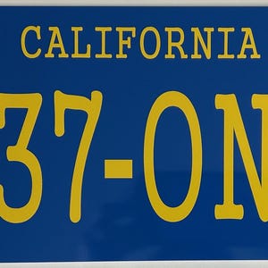 Starsky and Hutch 537-ONN Gran Torino License Plate Novelty